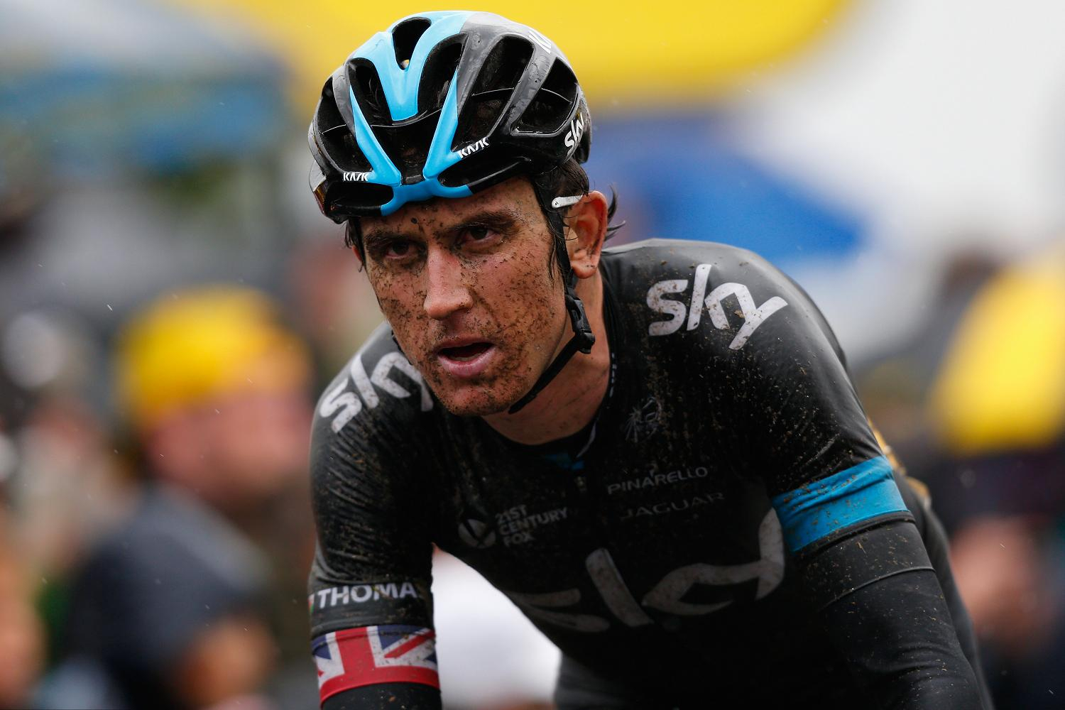 托马斯2014年参加过巴黎-鲁贝，最后获得第7名（当时他还没赢得环法总冠军，还是