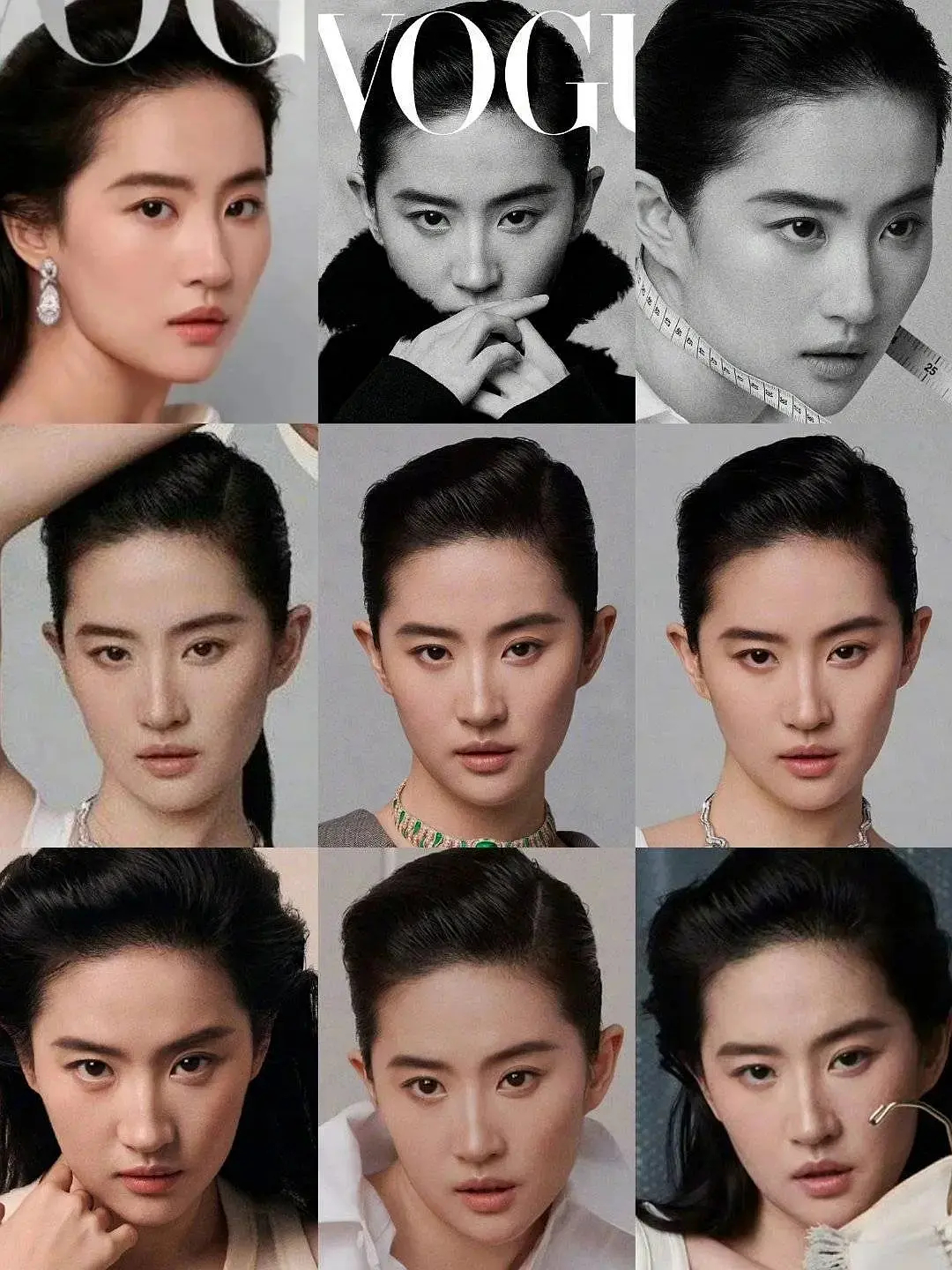 感觉刘亦菲的杂志永远一个表情 ​​​