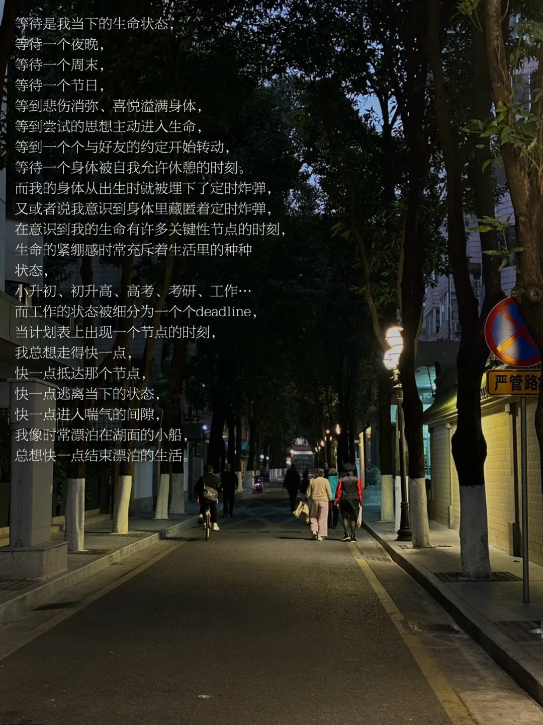 我当下的「生命状态」是一条缓慢流动的河。