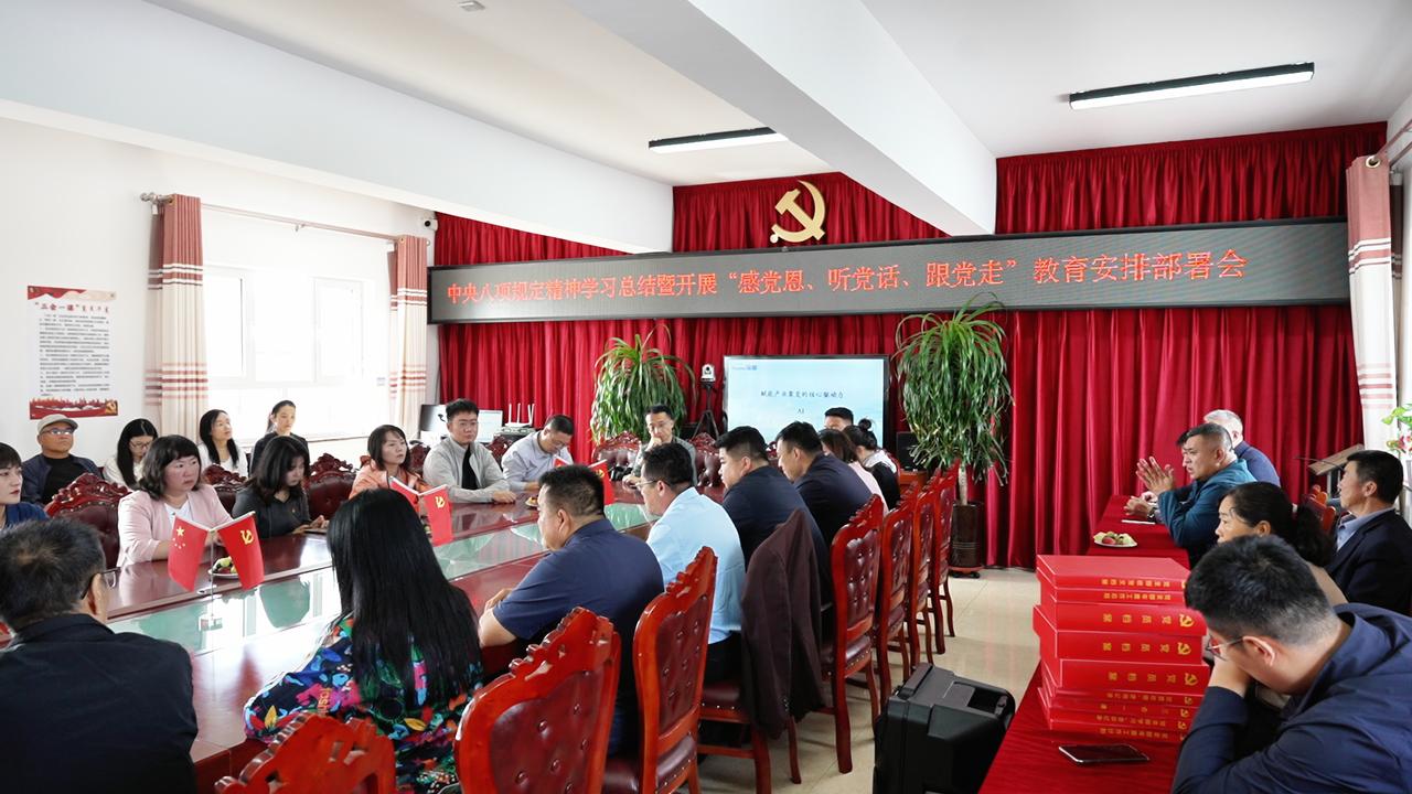 认真总结锲而不舍落实中央八项规定精神，积极开展“感党恩、听党话、跟党走”主题教育