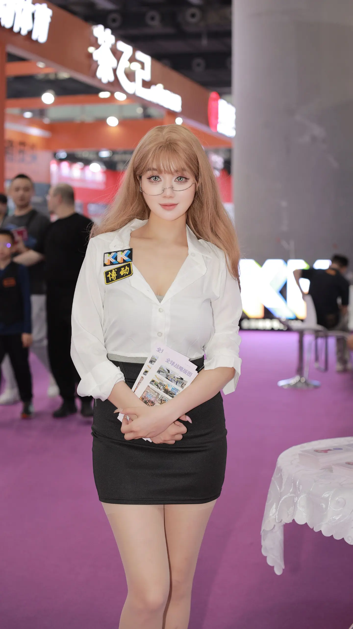 cos职场装 制服美女 cosplay制服分享 性感制服 大长腿美女cos