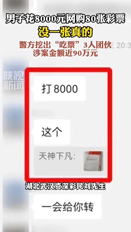 “全是假的！”7月15日报道，湖北，一男子在网上刷到体彩投注广告，觉得对方分析的