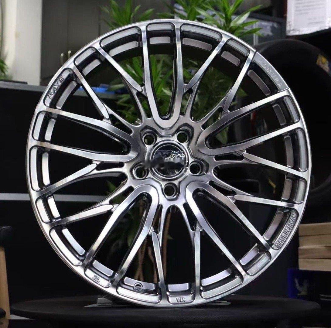 全新日本 RAYS 2X10BD 19X8.5J ET38 5X114.3  2