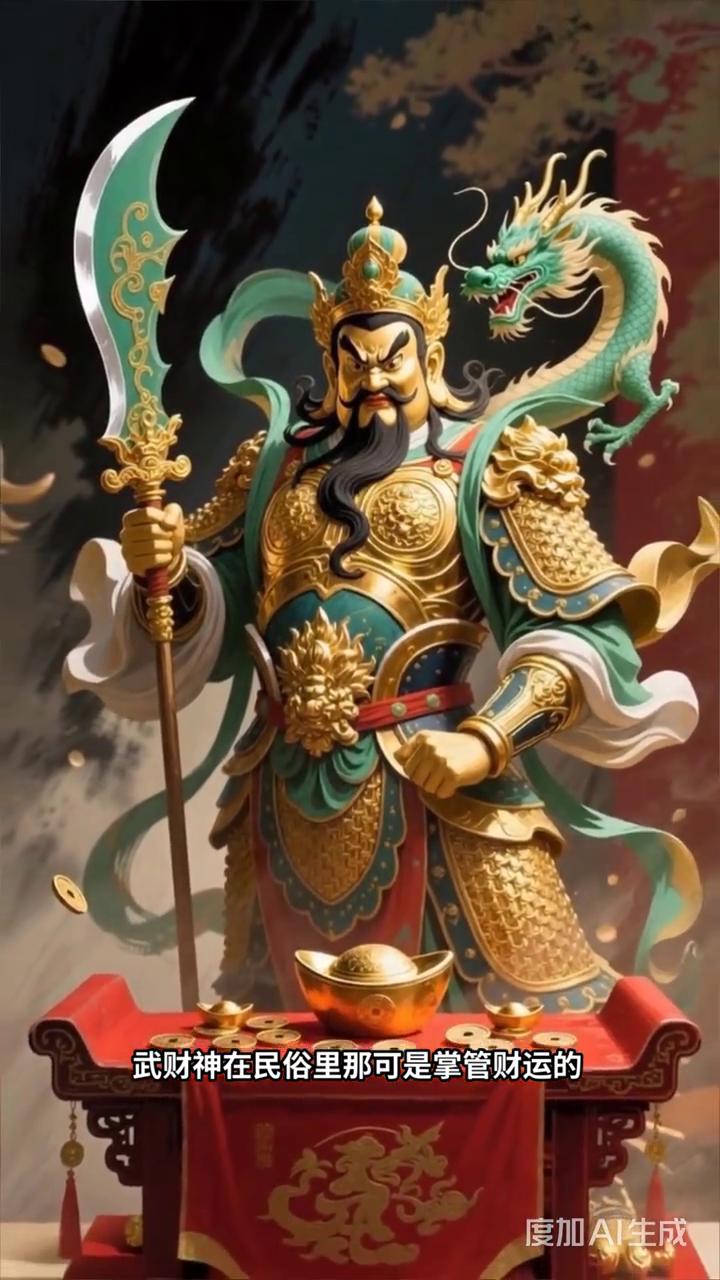 五一假期别光顾着玩，有个能接财运的事得做，拜武财神。武财神在民俗里可是掌管财运的