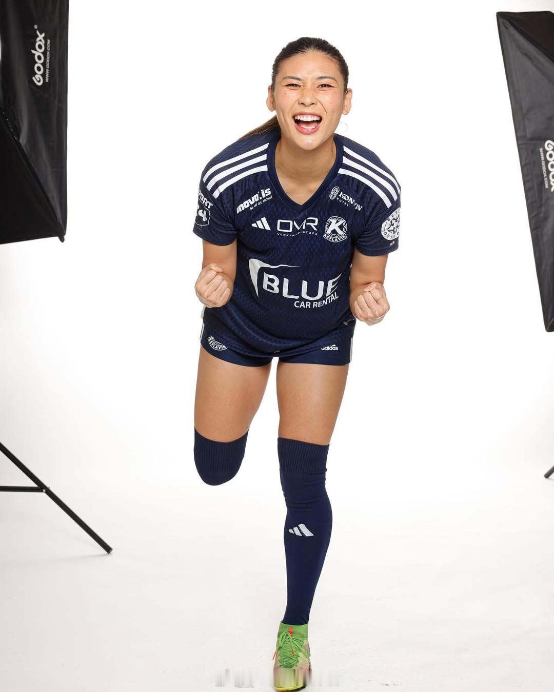 留洋今日【涂琳俪：冰岛女足顶级联赛首球】⚽2023年5月1日，涂琳俪在冰岛女足精