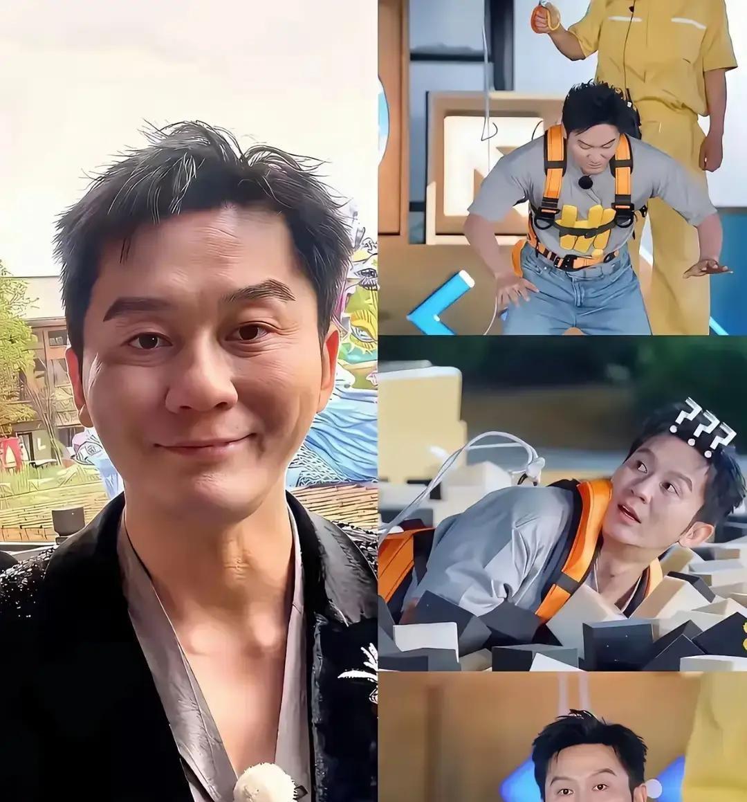 48岁的李晨，在《奔跑吧》里连跑都跑不动了。
这还是当年那个撕名牌的大黑牛吗？