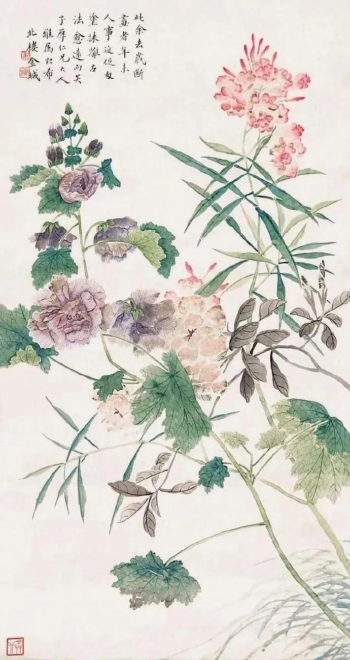 他的画里，好幽静，好养心~