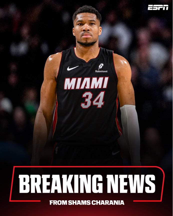 NBA 地震级交易达成 字母哥波蒂斯加盟热火换多枚首轮签
NBA 休赛期直接扔王