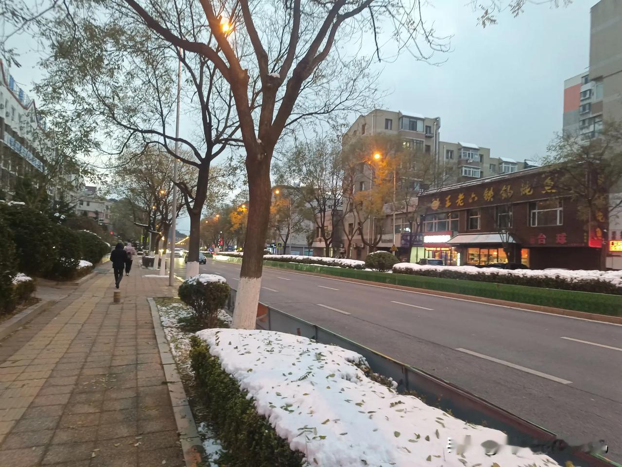俄国资本主义的最后一夜

冷空气尚存余威，今天一天阴有小雪。傍晚时分去附近超市买