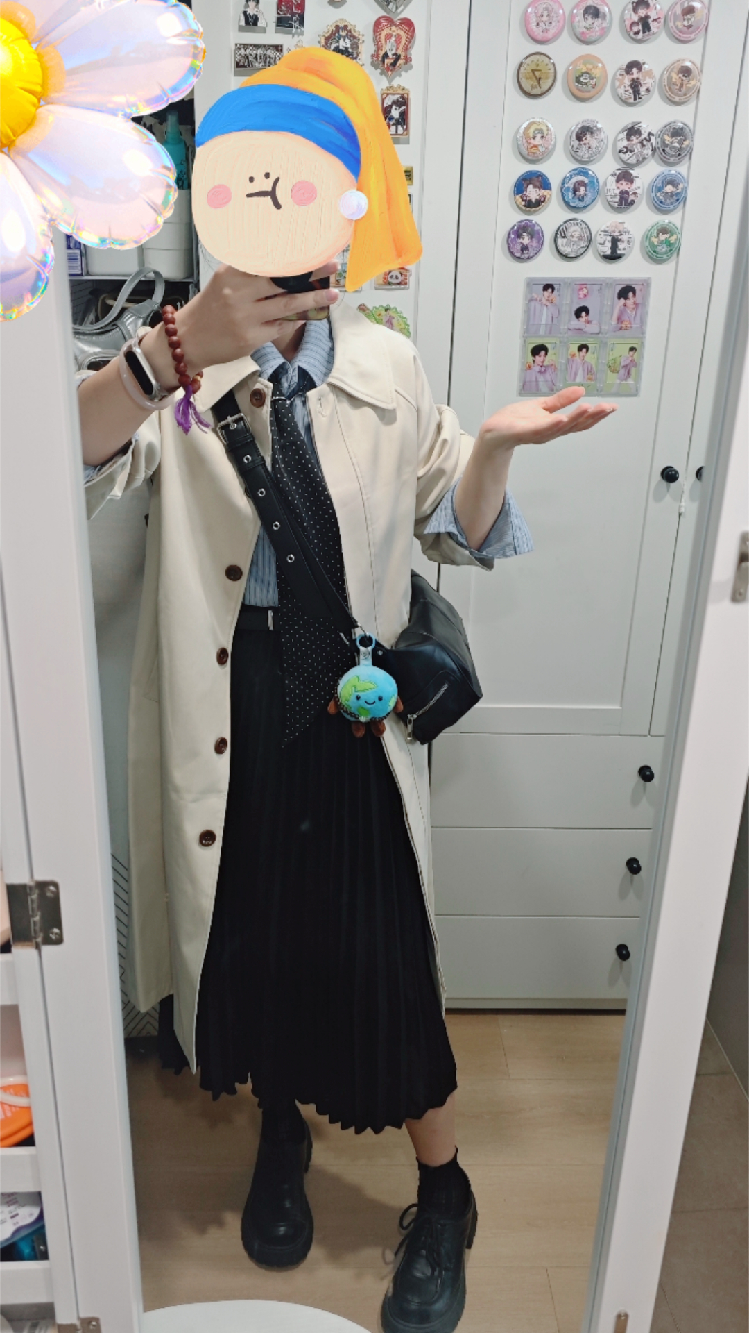 刘宇宁地球超新鲜 就是超喜欢老大这套OOTD，努力复刻了一版，就说有没有那个味道