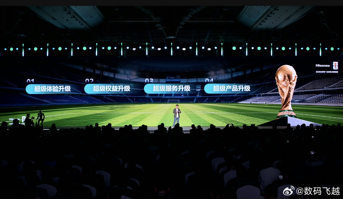 海信竟然是世界杯赞助商，好家伙，这波很强呀，马上就开赛，球迷狂欢，用海信看更给力