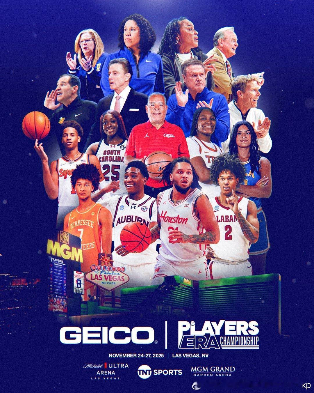 NIL催生下的NCAA高水平季中锦标赛2025 GEICO Players Er