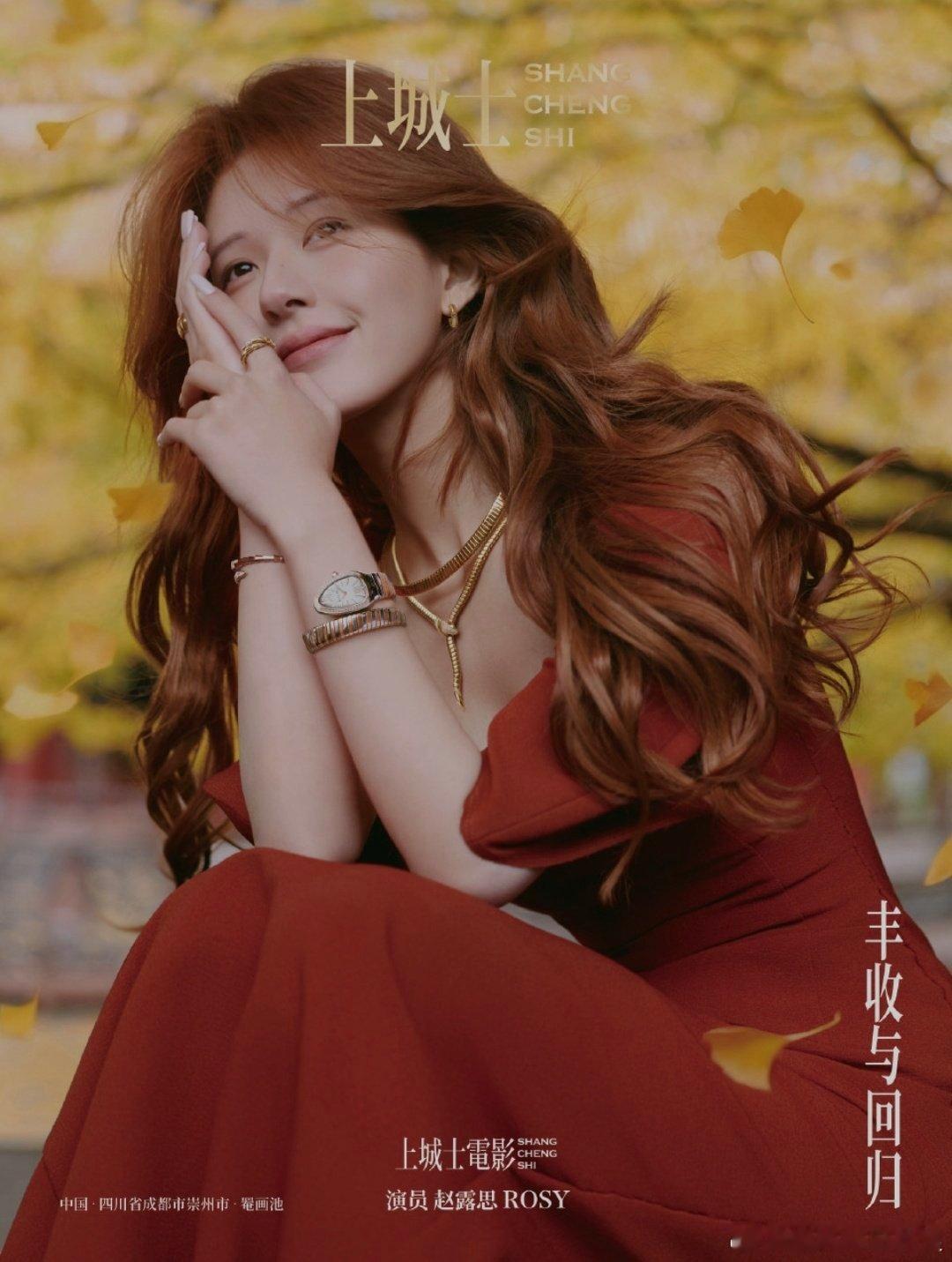 赵露思上城士12月封面+内页，好温婉的一封。 