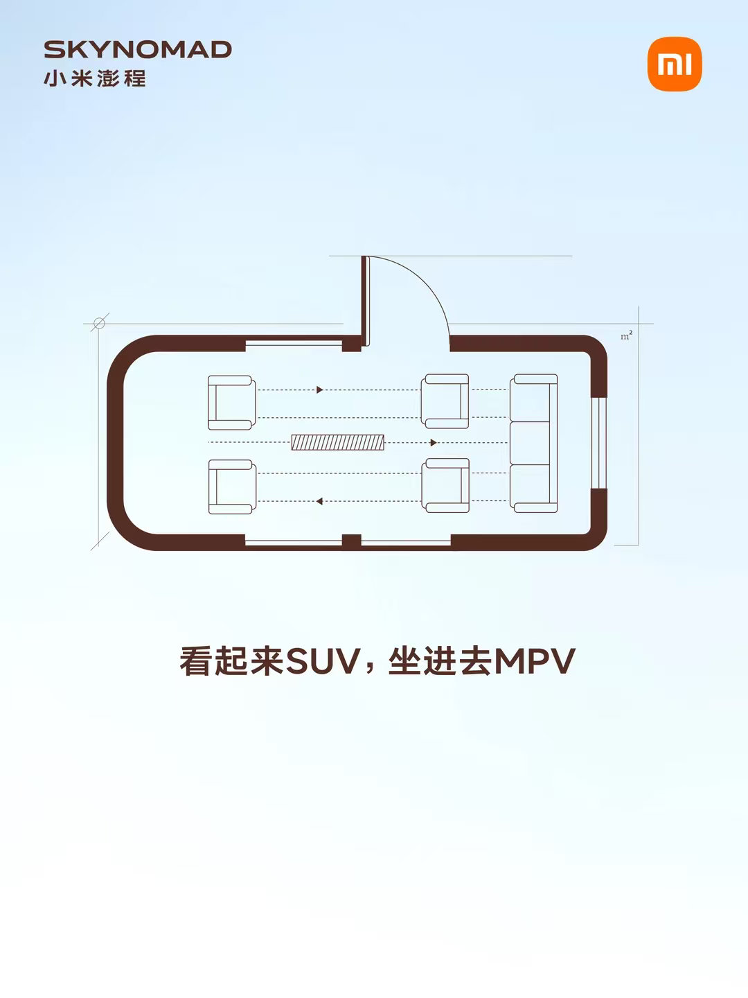 小米澎程这是要进军“房地产”？刚看到小米鹏程有百变空间的设计，不仅可以调节位置，