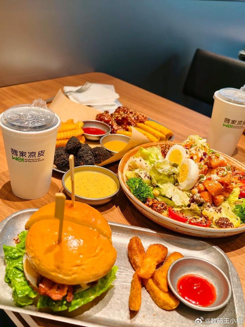 魏家凉皮汉堡我宣布，魏家凉皮的汉堡就是本世纪最好吃的汉堡