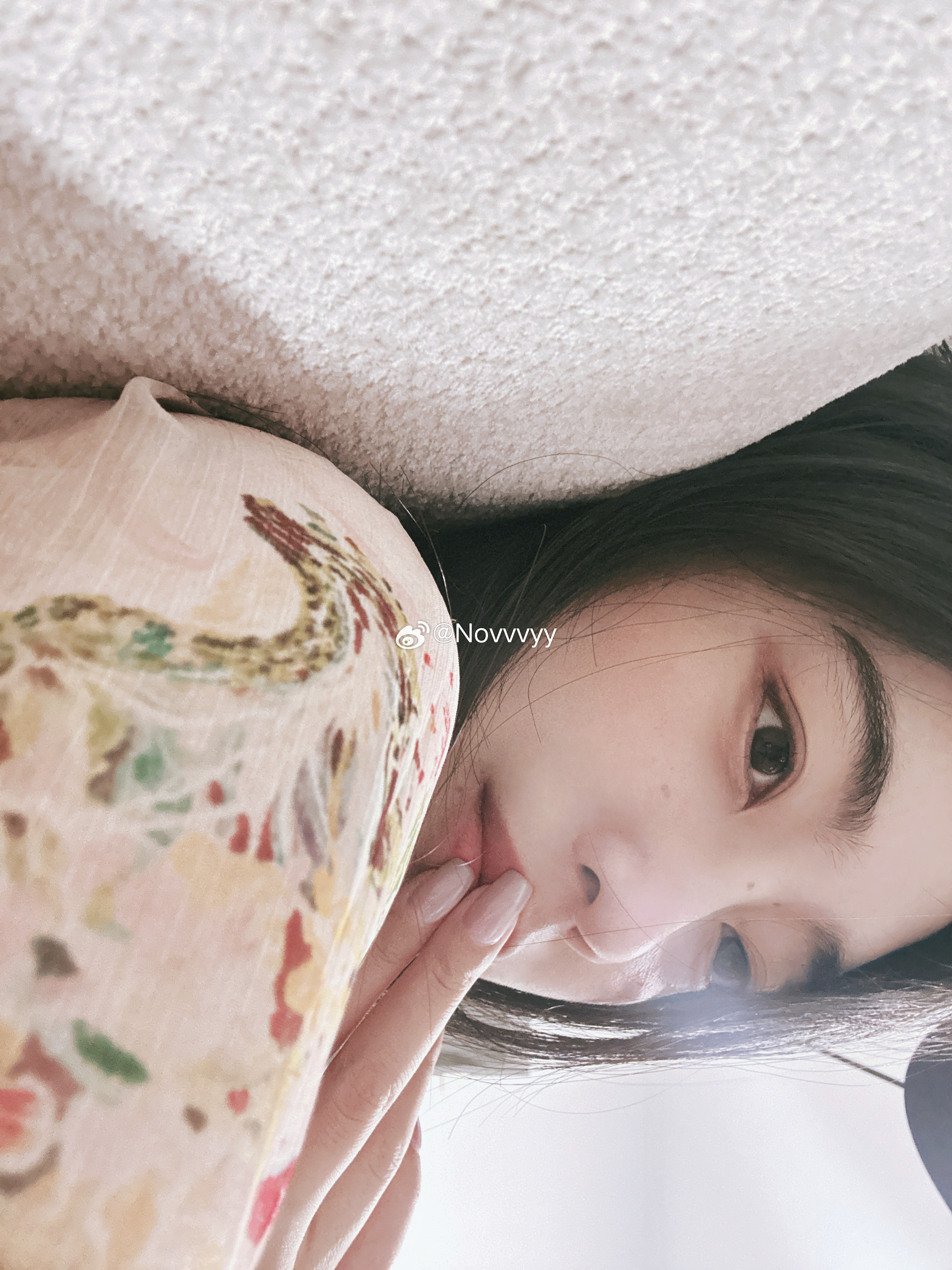 碎花的确美