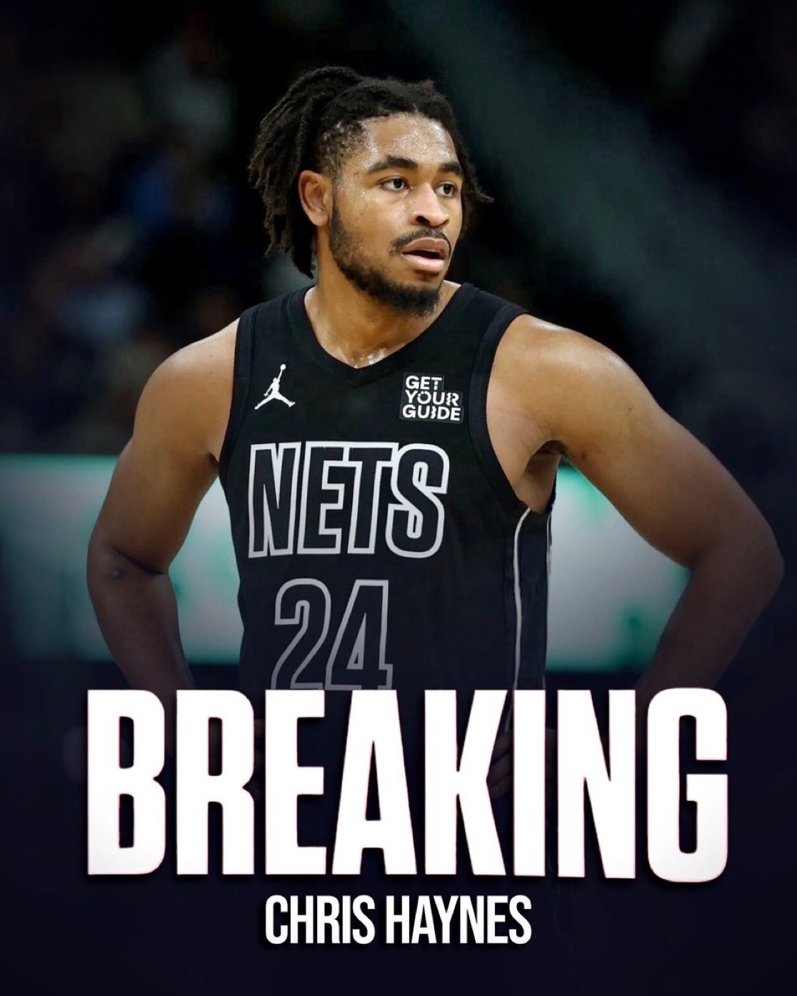 突发消息：据联盟消息人士透露，布鲁克林篮网队将裁掉双能卫卡姆·托马斯。他本赛季场