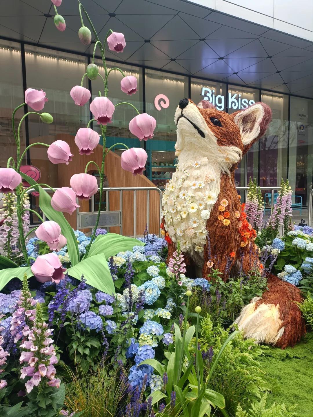 上海国际花卉节这些用花做的萌萌的小动物们 