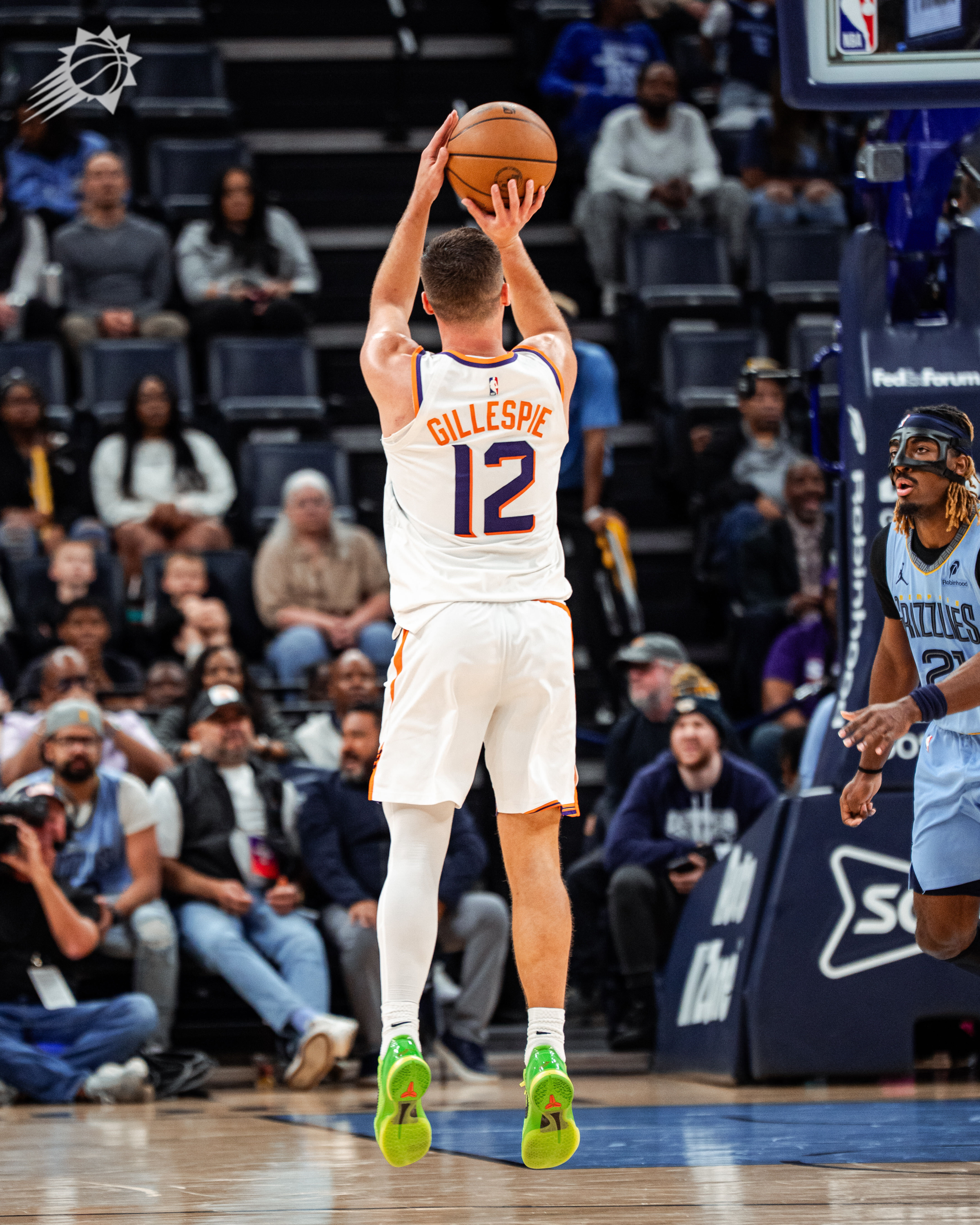 鸡皮手感回暖🔥本场拿下两双：11分10助攻5篮板！菲尼克斯太阳 ｜旭日东升