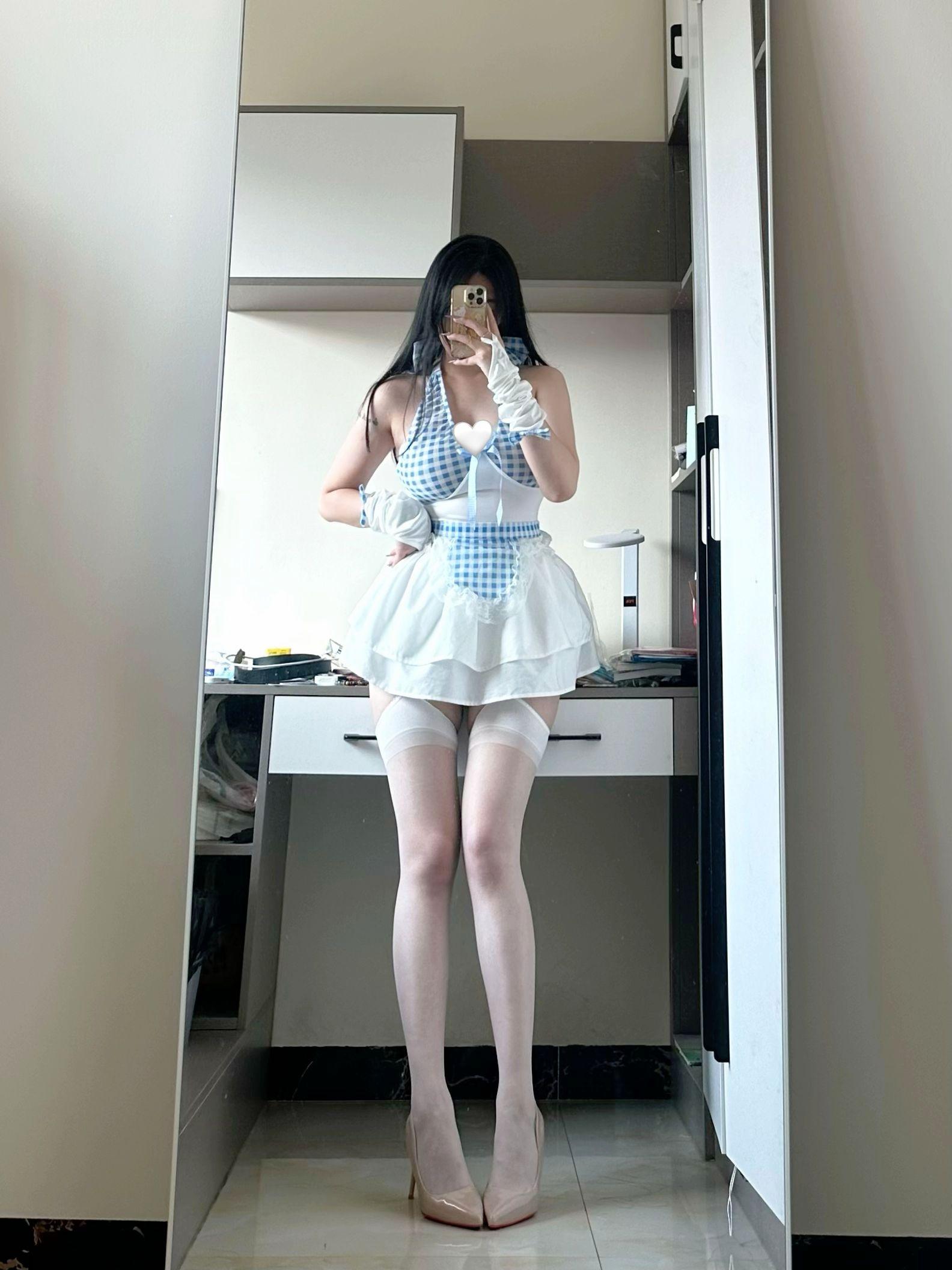 女仆主义至上 cosplay 甜妹 白丝 白丝即是正义