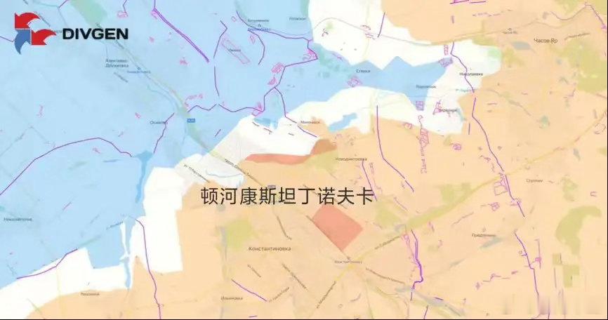 康斯坦丁诺夫卡战场操作让人费解，俄军前线指挥明显存在短板。俄军南部集群已经肃清康