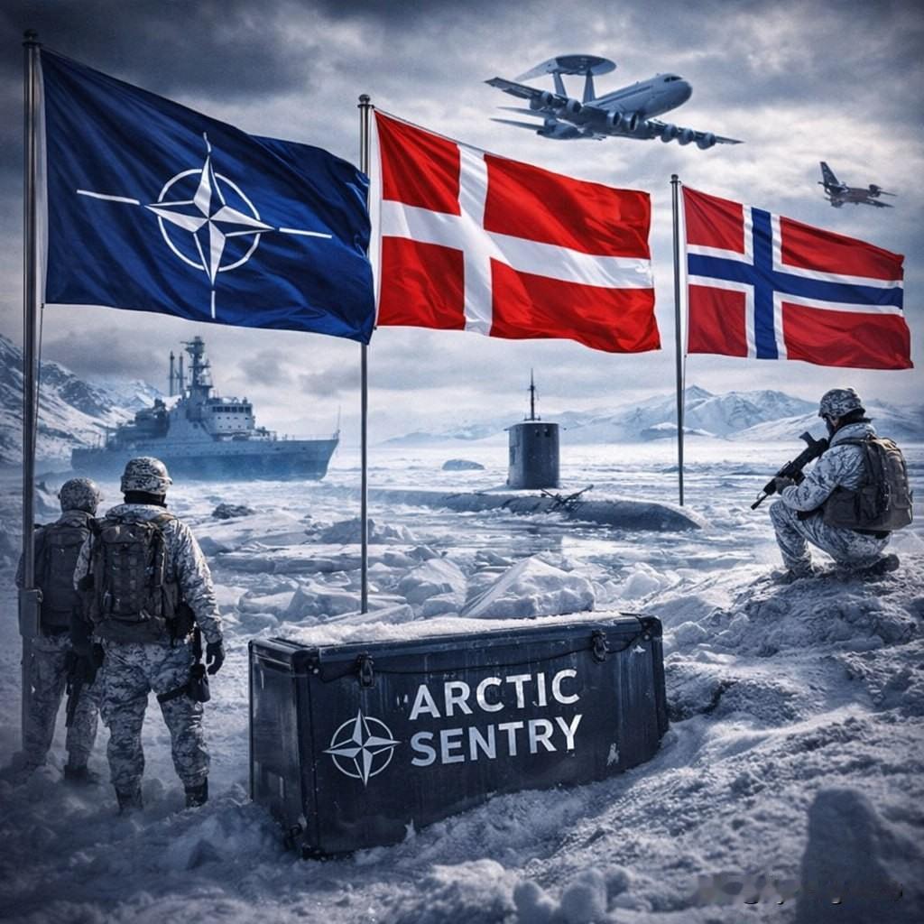 🇳🇴🇩🇰🇪🇺北约启动“北极哨兵”任务：加强在北极的存在

2026年