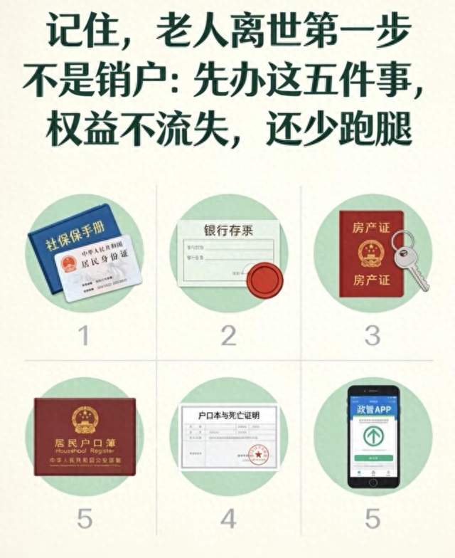 亲人离世别着急销户，顺序搞错，抚恤金、丧葬费可能拿不到