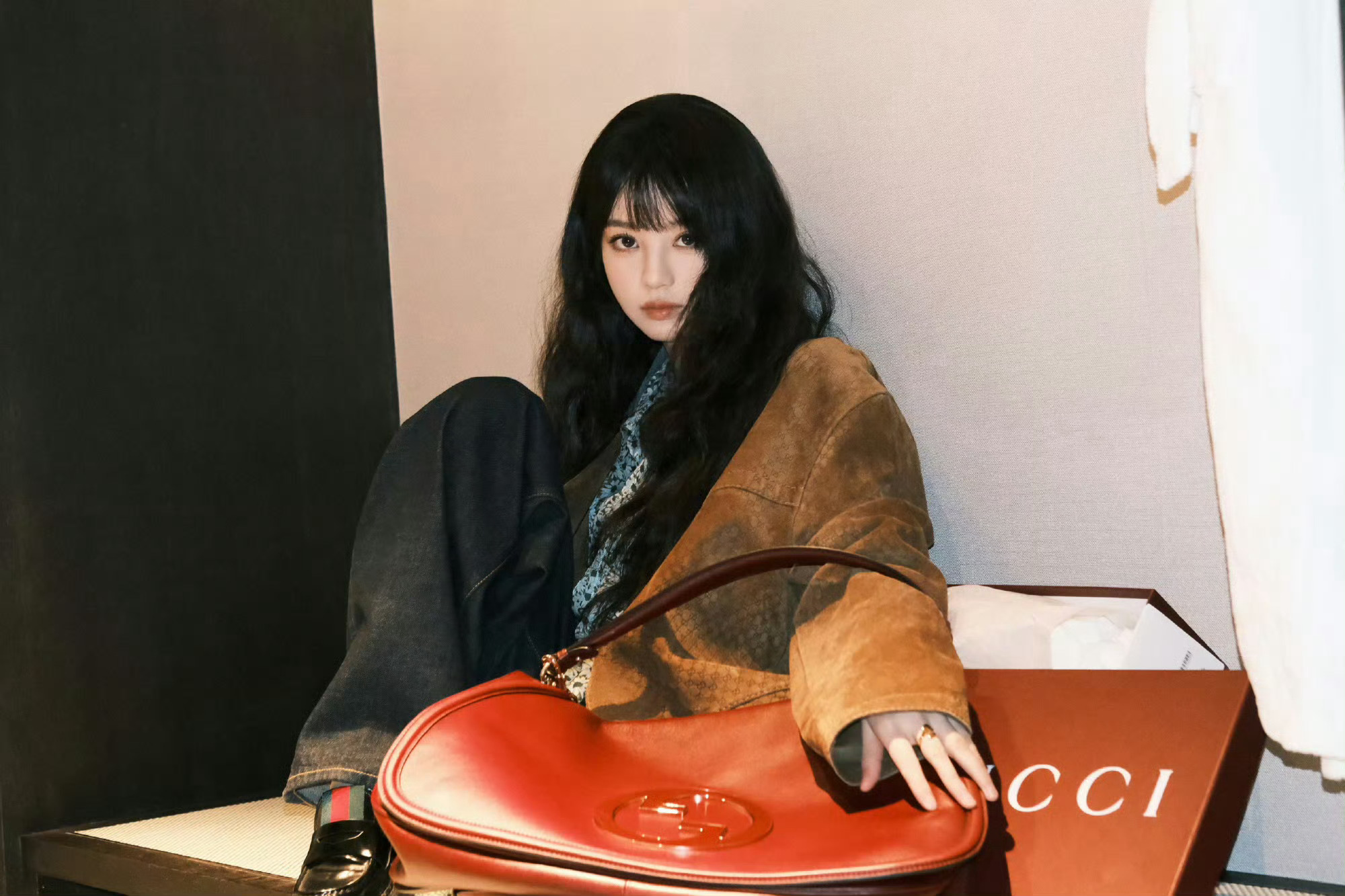 田曦薇被自己美一大跳原来美女也会被自己美到这惊为天人的美！！！ 