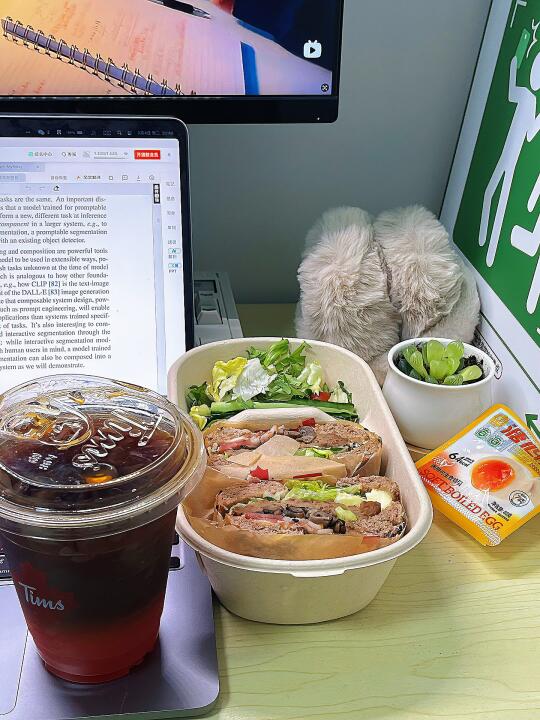 高能量日程｜一杯咖啡价get轻食正餐3件套