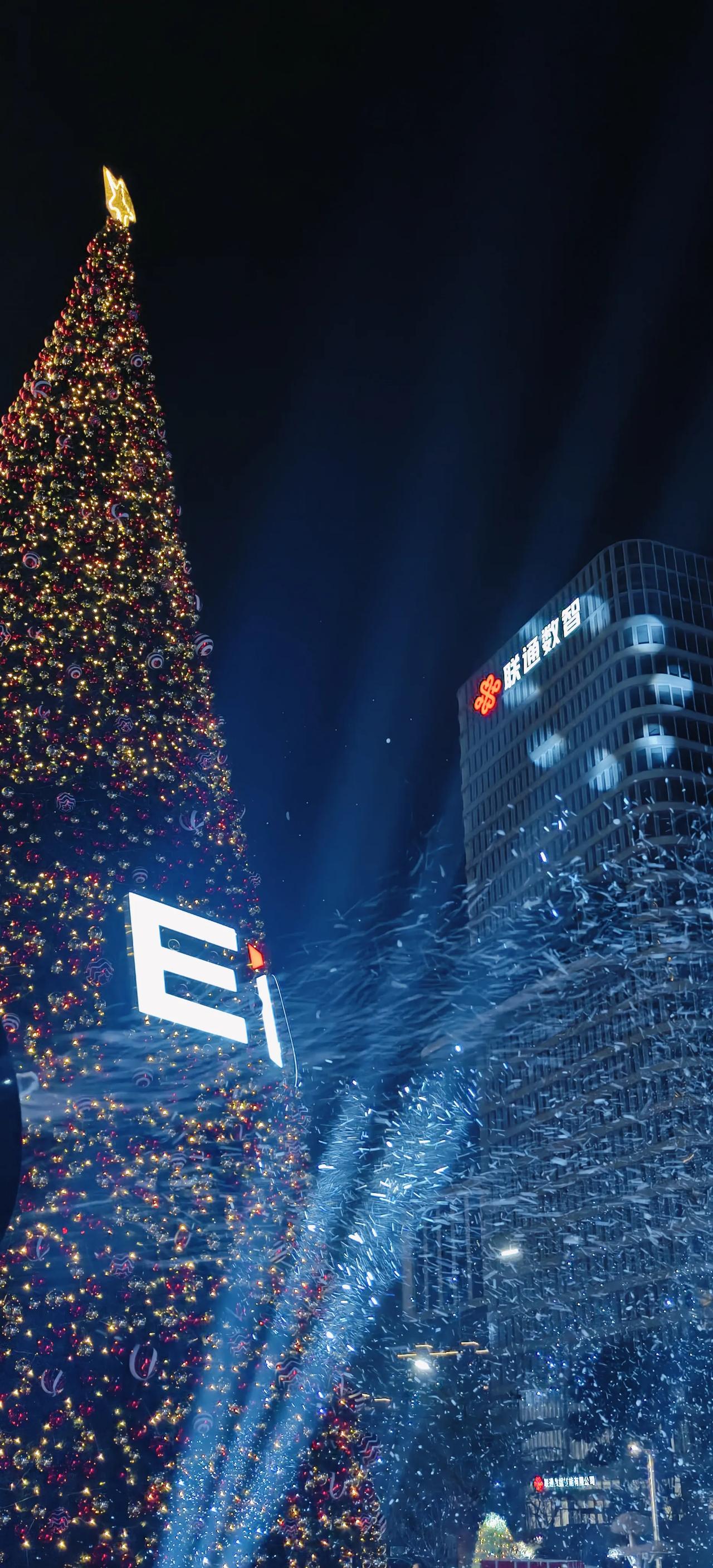 晒图笔记大赛杭州的夜空，清澈而富有。