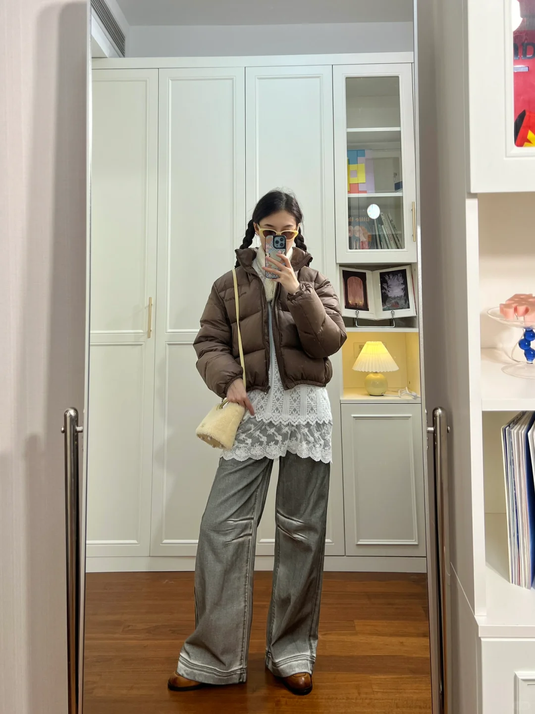 羽绒服叠穿也太好看了吧🙈好喜欢呀！