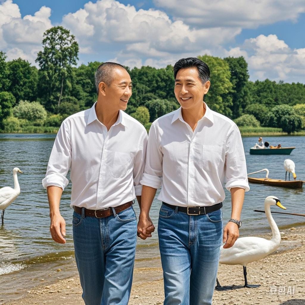 照片里的他们