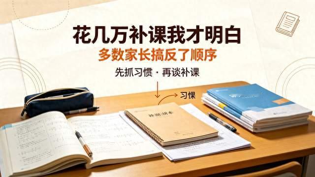 几万花补课我才明白：多数家长，都搞错了初中生补课的真相