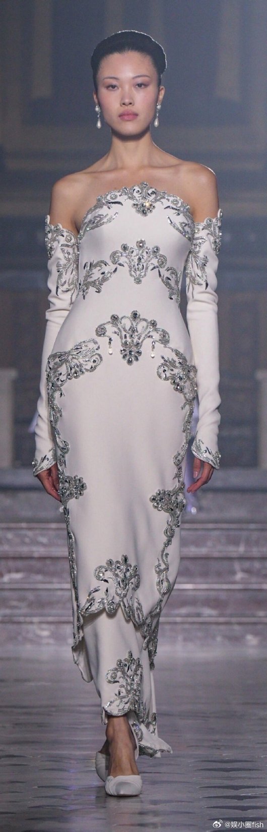 F冰冰身穿Georges Hobeika2026春夏高定亮相Georges Ho