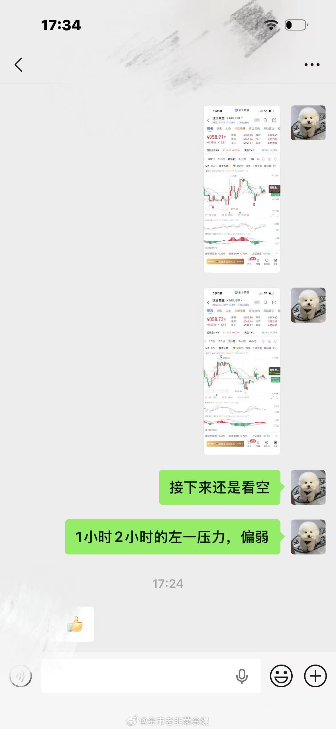 黄金  手把手教，随时录视频教金价