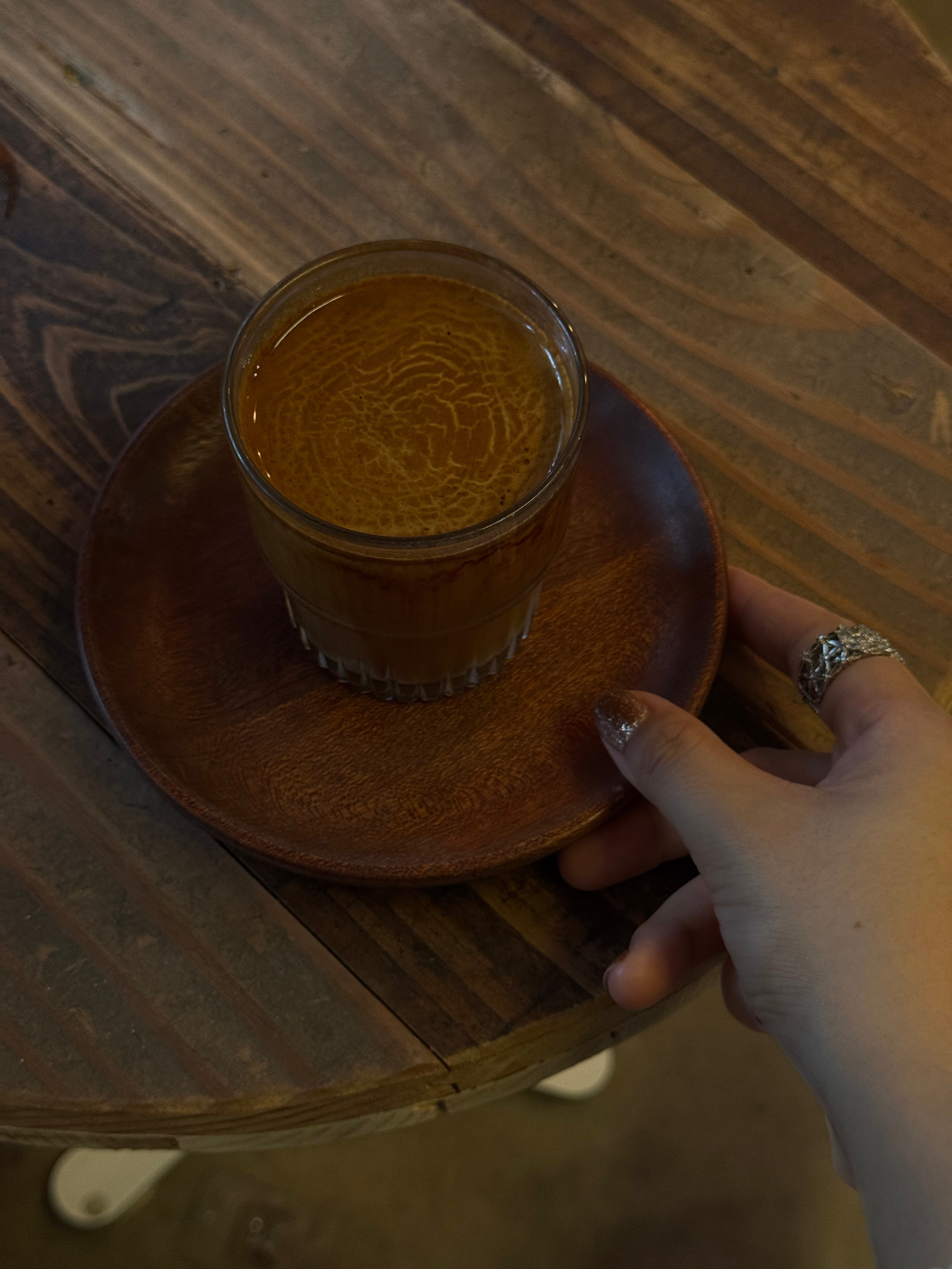 在粗盐大雾喝咖啡☕️ 