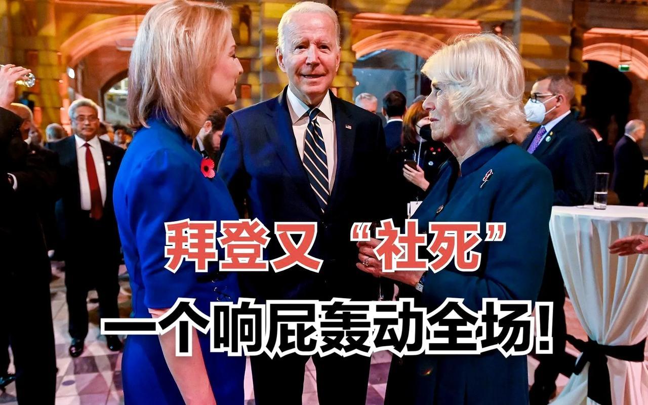 
拜登：奶奶的，我踩到狗屎了！
上下失控多年的瞌睡乔拜登，到访昂撒总部孤岛英格兰
