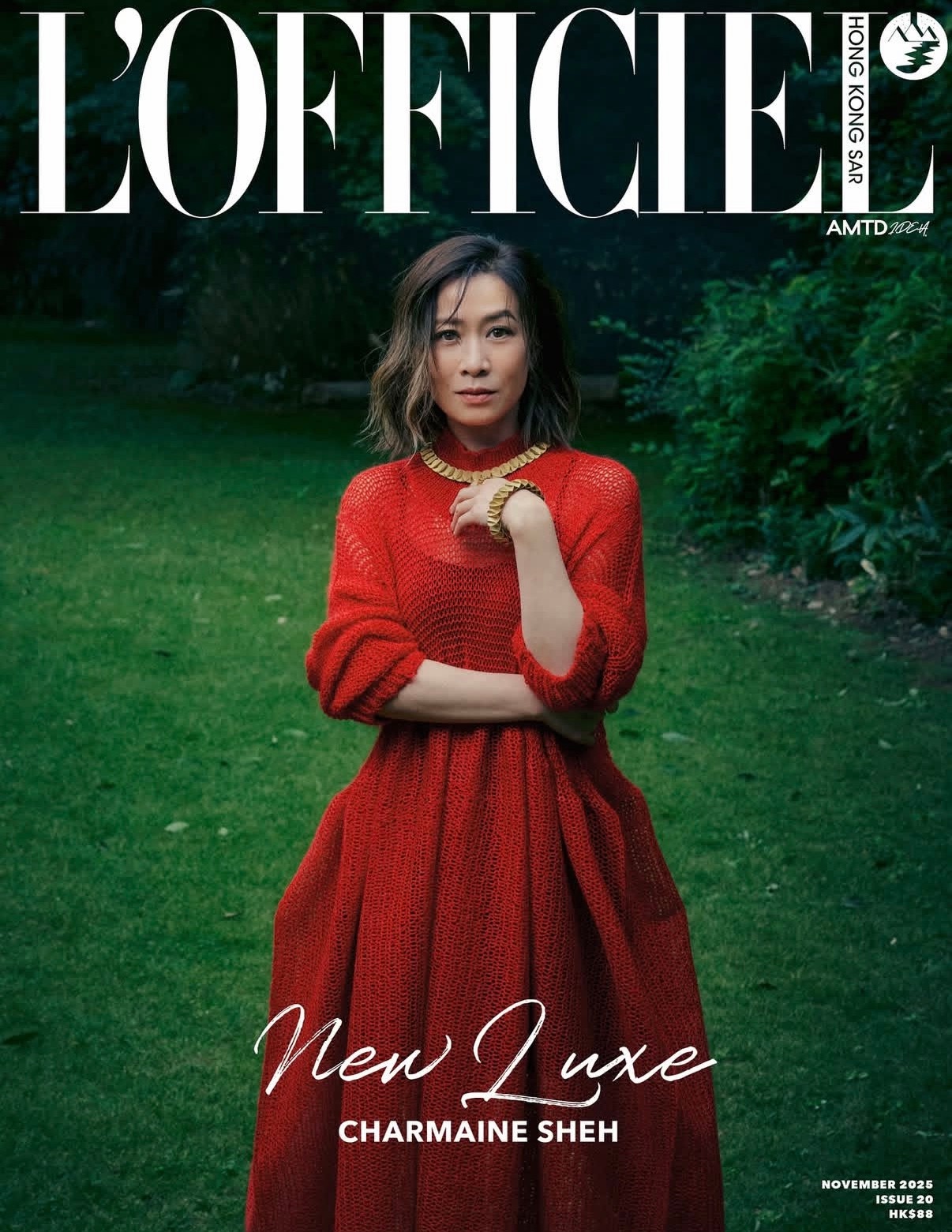 佘诗曼港版Lofficiel封面预告，带着新闻女王2解锁主流女刊[耶] ​​​