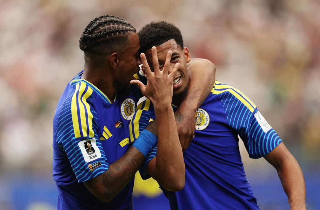 一个载入史册的进球！⚽ 🇨🇼库拉索在世界杯上的第一个进球！！！由尤文图斯名宿