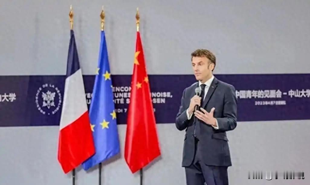 回国就变脸，马克龙真要对华开核选项？

12月8日，马克龙回到法国，镜头前直奔两