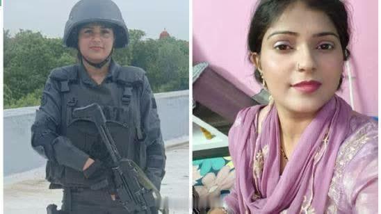 【印度男子不满妻子嫁妆太少（15万RMB） 便砸死怀孕妻子】27岁的印度女特警卡