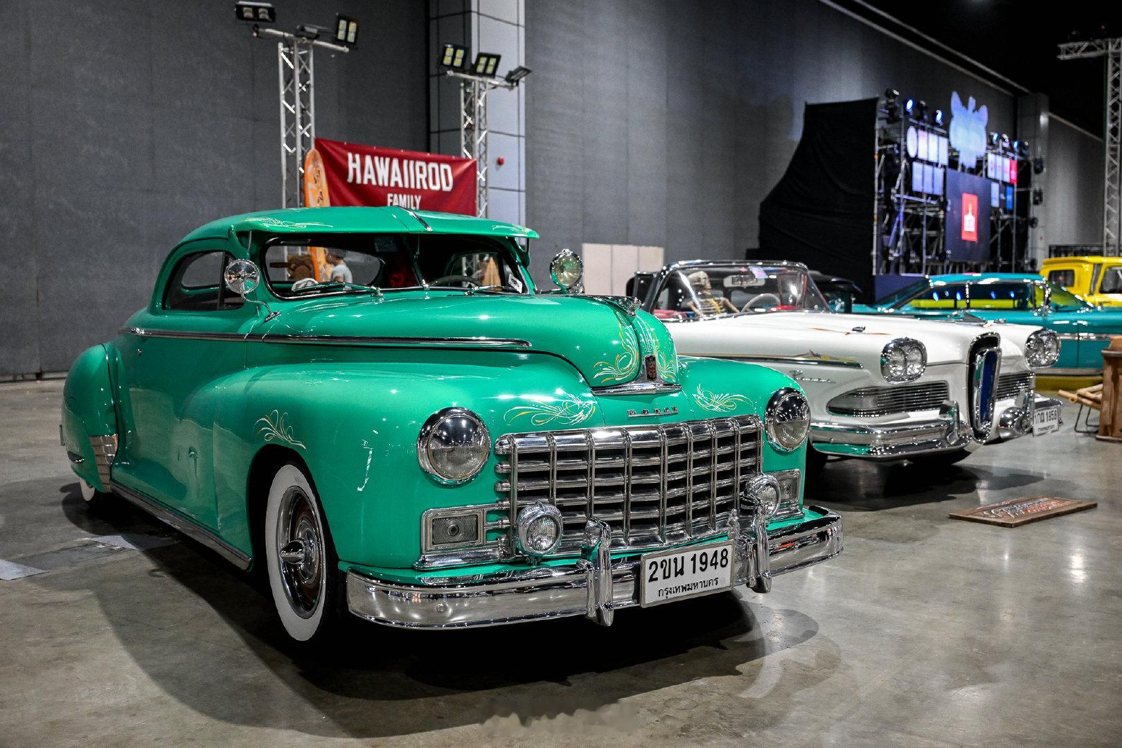 来自曼谷的改装车盛宴。Bangkok Hot Rod Custom Show 2