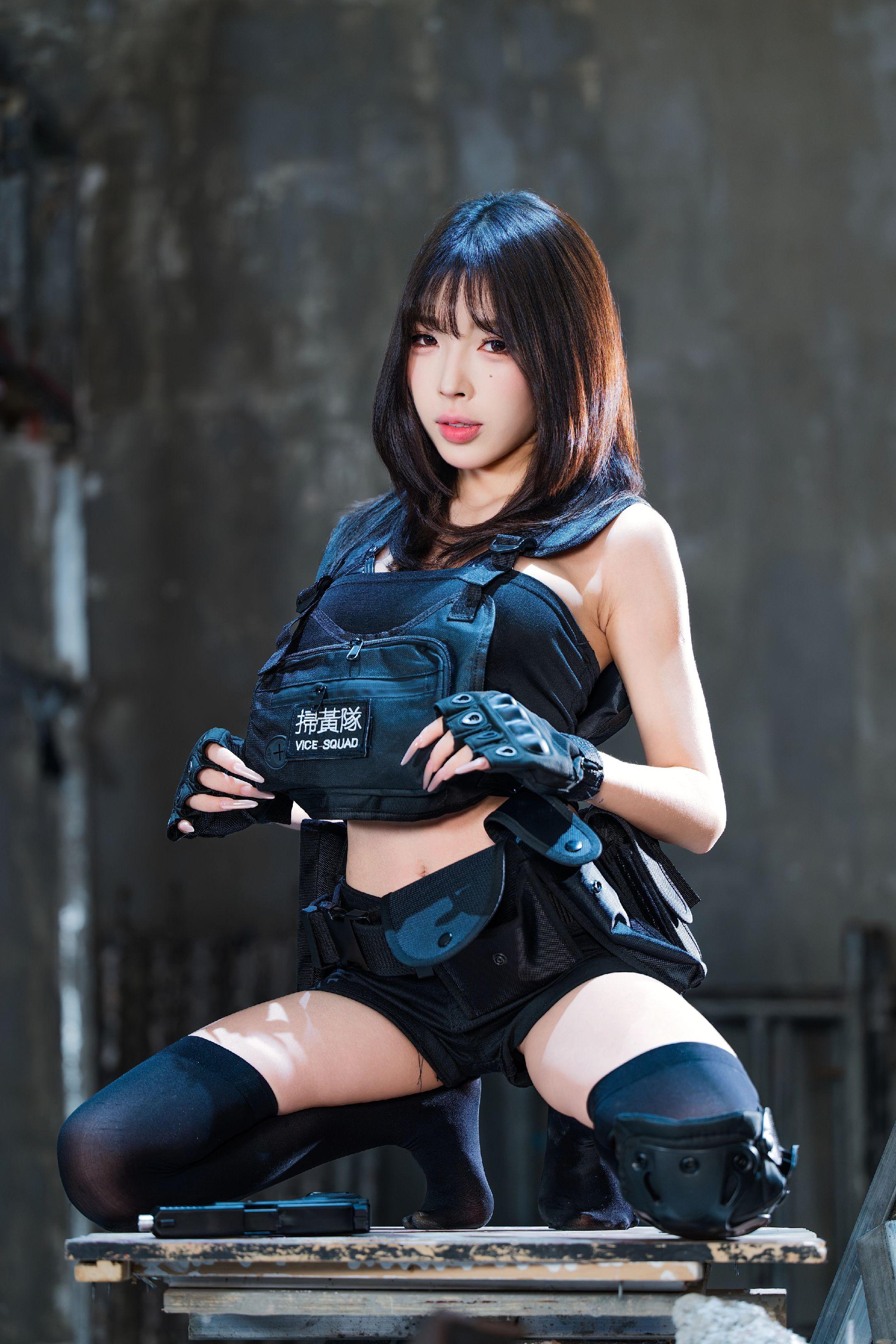 柚柚战术娘。