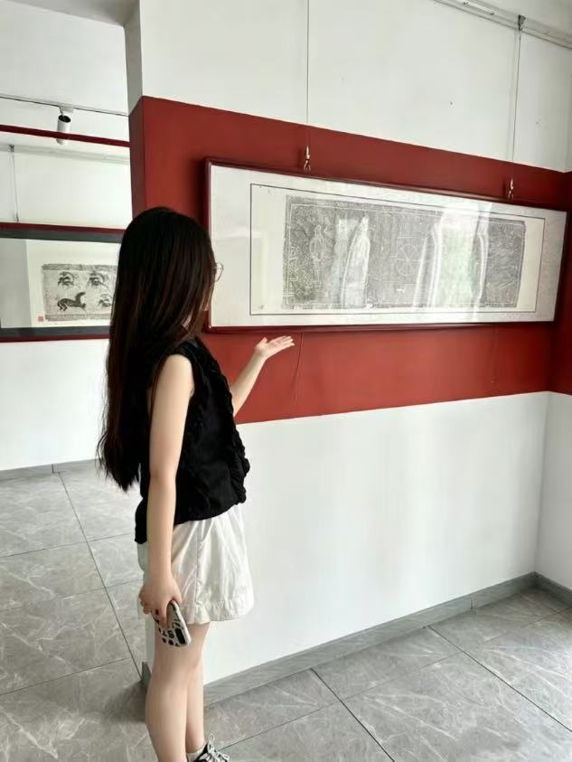 秦岭笑谈 曲园学子赴平度汉画像艺术馆研学：以美术专业力量传承石刻非遗文脉为深度挖