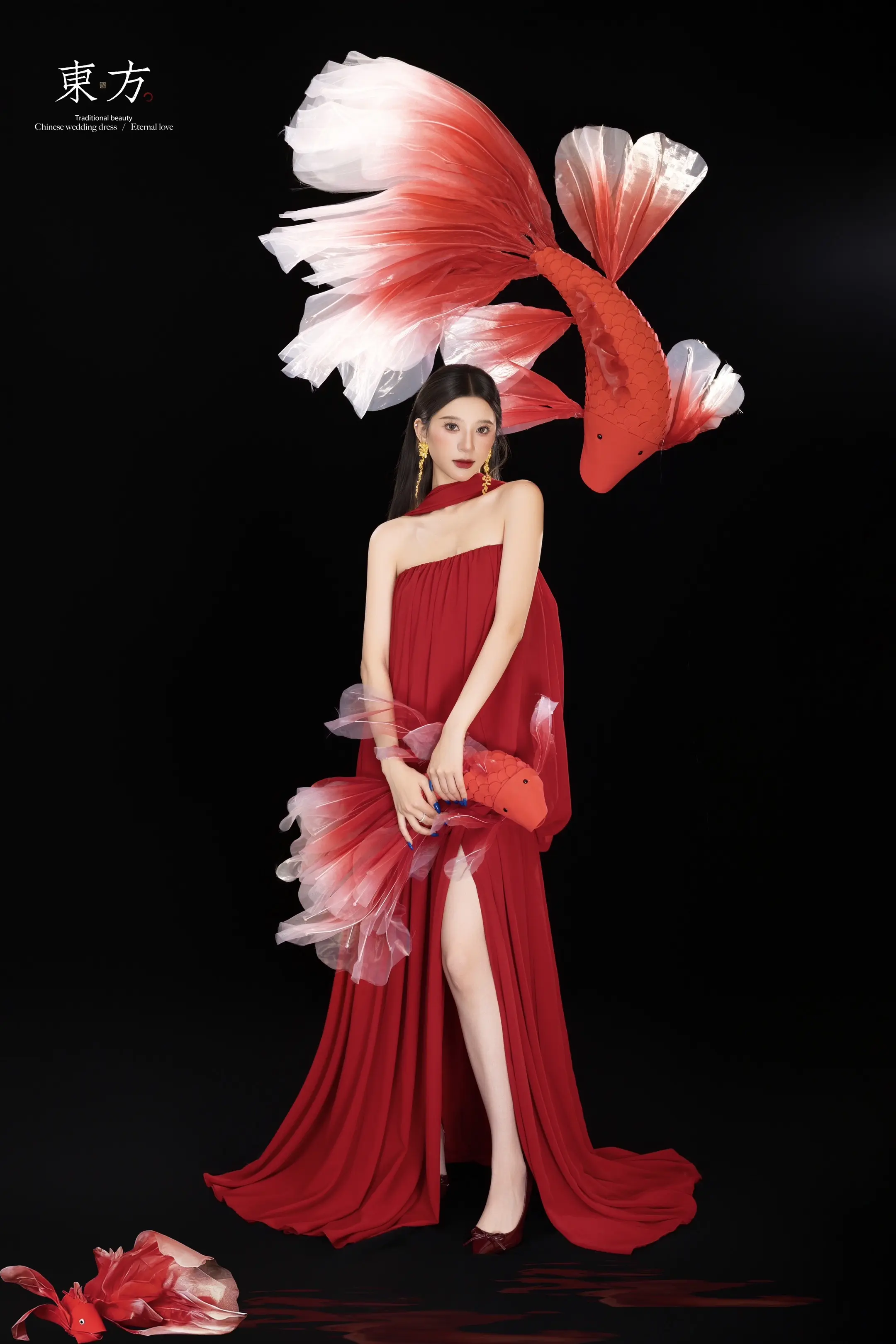 “赐你锦鲤，所想所愿皆成”新年限定锦鲤写真！