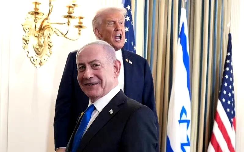 美媒称，内塔尼亚胡将于月底访美时向特朗普提交以色列对伊朗实施新的军事打击的计划。