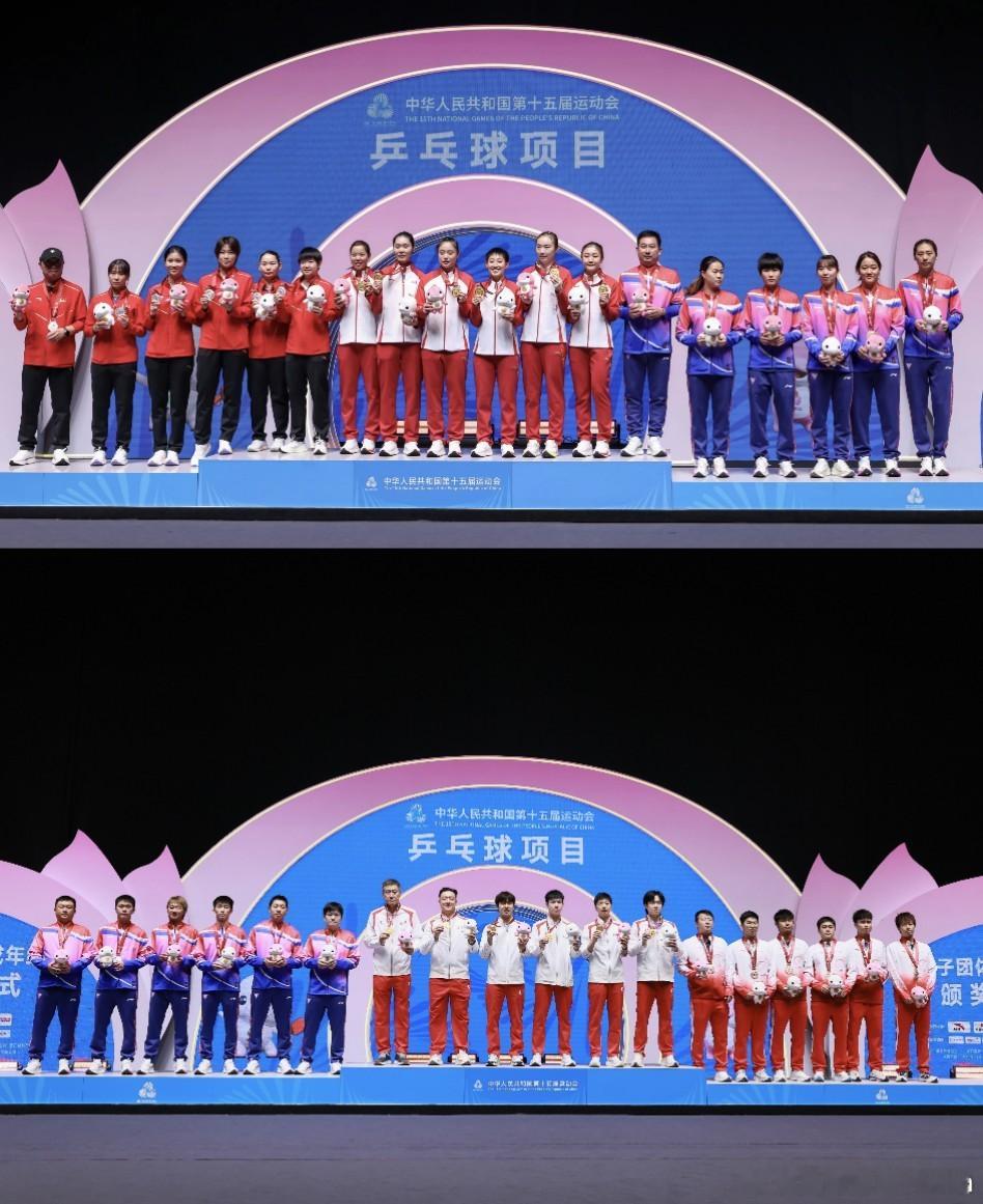全运会乒乓球项目男女团体的领奖台上有且只有一人要去参加成都混合团体世界杯，那就是
