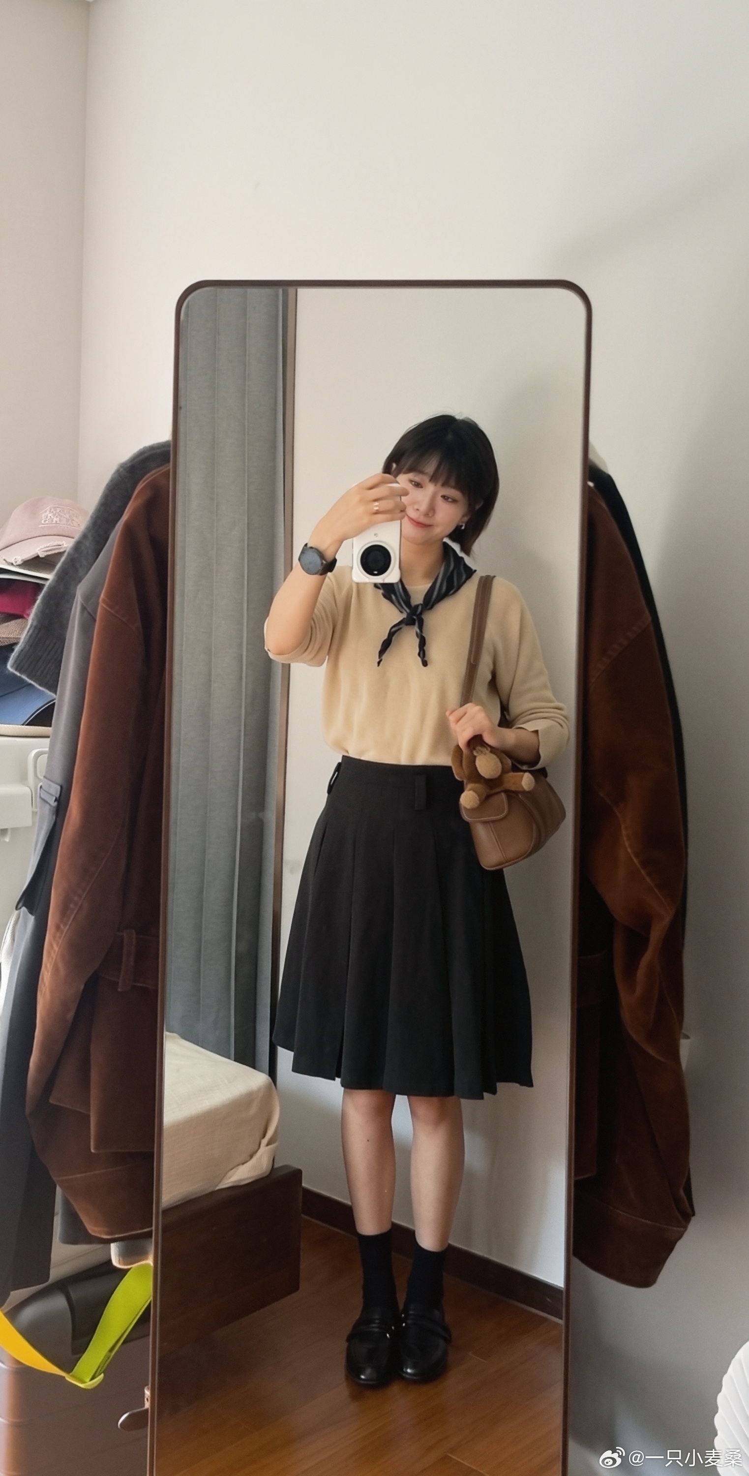奶奶鞋的正确打开方式[开学季]今日穿搭[超话]穿搭分享今日穿搭(ootd)oot