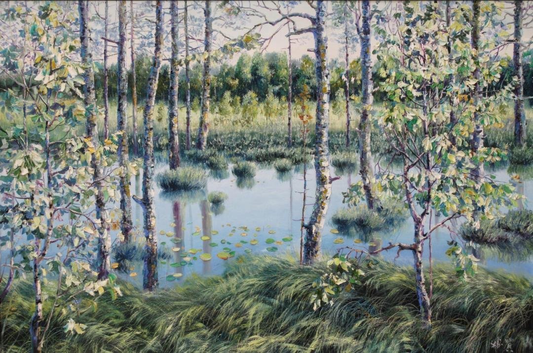 画家张胜赞油画作品欣赏遇见艺术遇见美好原创
