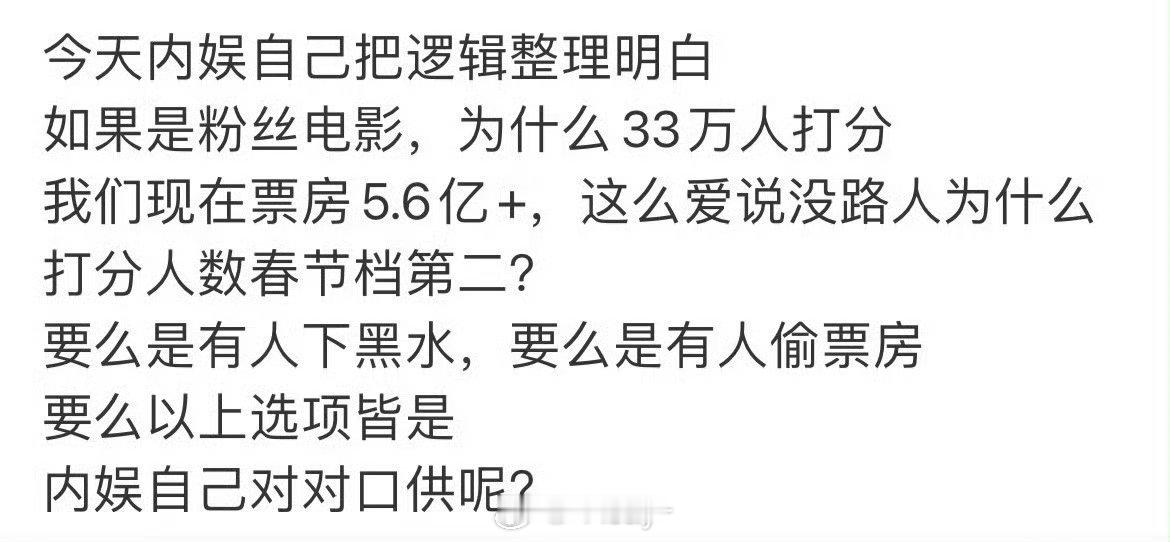 射雕疑似被恶意打分  把“疑似”是去掉。1⃣️请统一口径再来黒2⃣️建议豆瓣调整